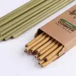 Paille en fibre de bambou 1
