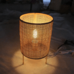 lampe de table rotin nuit