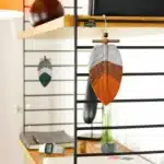 Suspension plume macramé 2