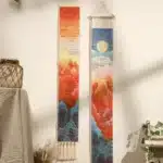 Suspension murale macramé 1