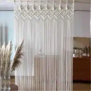 Rideau fil macramé 2