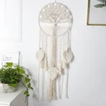 Grand Attrape-Rêves en Macramé pour Mariage, Décoration de Maison, Chambre, Lune, Arbre de Vie, Vent, Tendance, Ornements Boho 1
