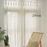 Rideau de porte macramé 5