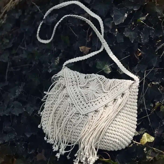 Sac a main macramé 4