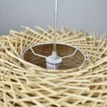Suspension boule osier 8