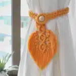 Embrasse rideau macramé 3
