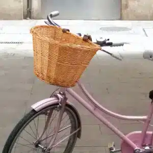 Panier en osier pour vélo 1