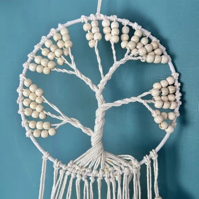 arbre de vie macramé bicolore 2