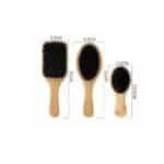 brosse bambou dimensions