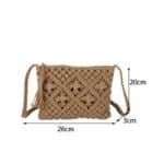 macramé pochette dimensions