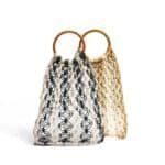 sac cabas macramé