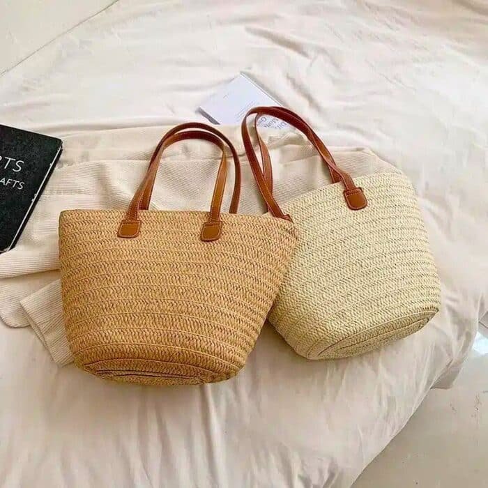 Sac cabas paille
