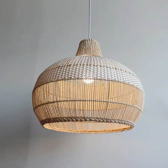 suspension osier chambre
