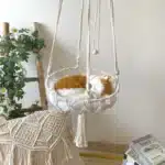 Hamac chat macramé 3