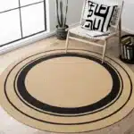 Tapis en jute rond 2