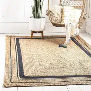 Tapis en jute rectangulaire 3