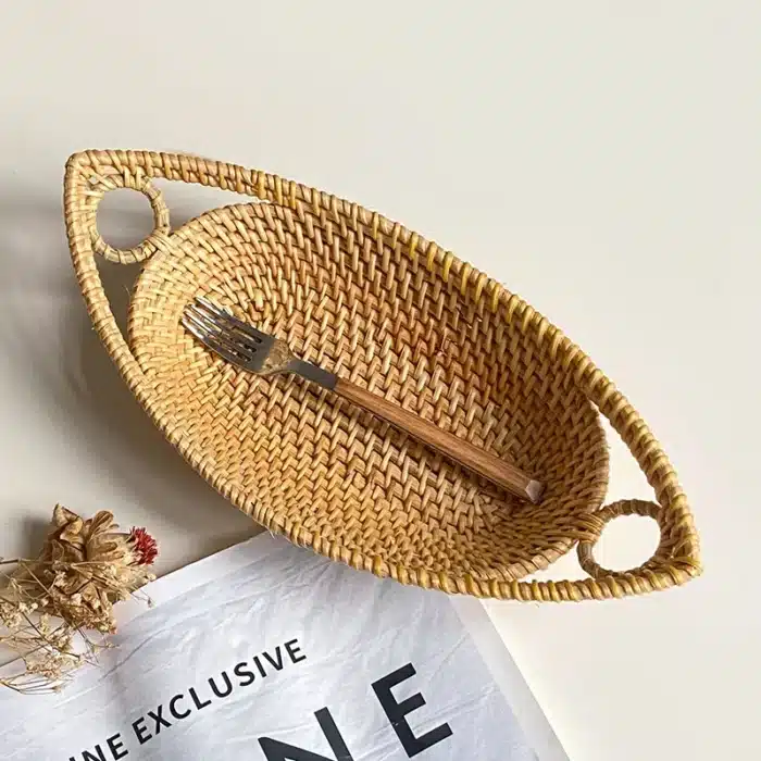 Petit panier rotin 2